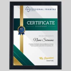 A3 certificate or diploma frame