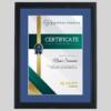 Judo Certificate Frame