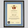 bourn-bg-1536x1536 Bournemouth University A4 graduation certificate Frame in Black and Gold