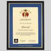 bucham-bg-1536x1536 University of Buckingham A4 graduation certificate Frame in Black and Gold