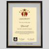 cenlanc-bg-1536x1536 University of Central Lancashire A4 graduation certificate Frame in Black and Gold