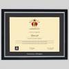 University of Dundee A4 graduation certificate Frame in Black and Silver