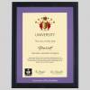 University of Hertfordshire A4 graduation certificate Frame in Contemporary