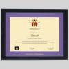 University of Manchester A4 graduation certificate Frame in Contemporary