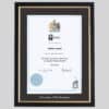 University of Northampton graduation certificate Frame
