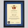 The Open University A4 graduation certificate Frame in Contemporary
