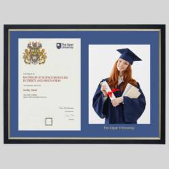 The Open University Duo Graduation Photo Frame