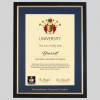 ravenslon-bg-1536x1536 Ravensbourne University London A4 graduation certificate Frame in Black and Gold