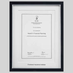 Chartered Insurance Institute (CII) - Member certificate frame