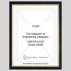Institution of Engineering Designers certificate frame