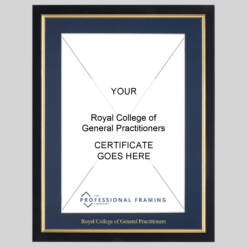 Royal College of General Practitioners certificate frame