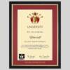 University of St Mark & St John certificate frame