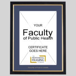 Faculty Of Public Health Certificate Frame