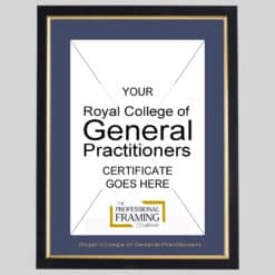 Royal College Of General Practitioners   Certificate Frame
