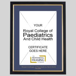 Royal College Of Paediatrics And Child Health Certificate Frame