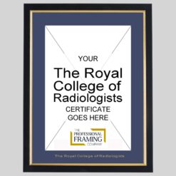 The Royal College Of Radiologists  Certificate Frame