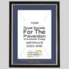 Royal Society For The Prevention Of Accidents Rospa Certificate Frame