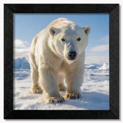 Arctic King Polar Bear Wall Art